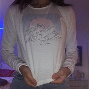 PacSun long sleeve wave shirt!!